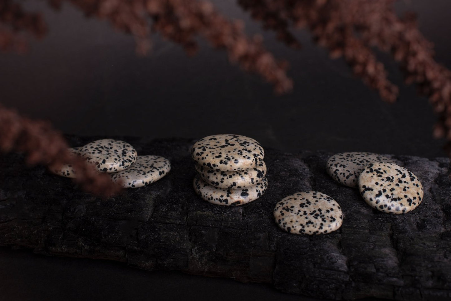 Dalmantino jaspis – Delninukas - www.Kristalai.eu