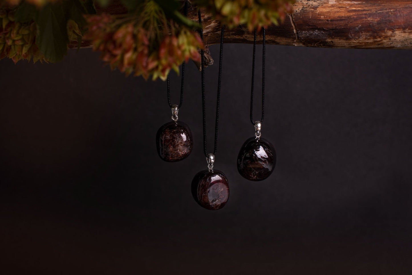 Granatas pakabukas – 925 sidabras - www.Kristalai.eu