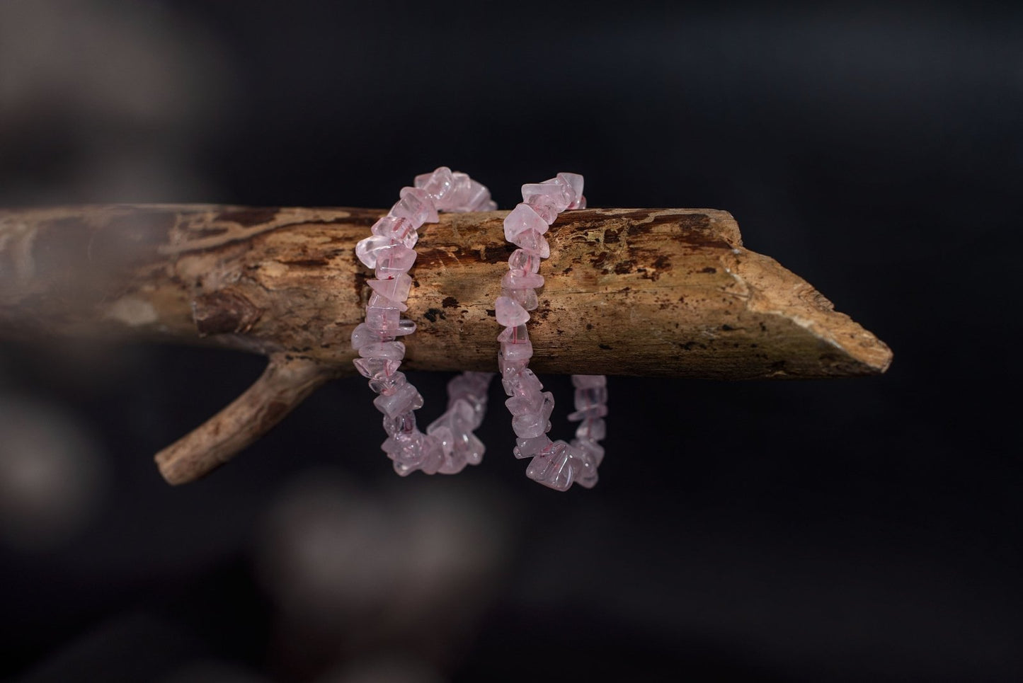 Rožinis kvarcas apyrankė – Unikali mini - www.Kristalai.eu