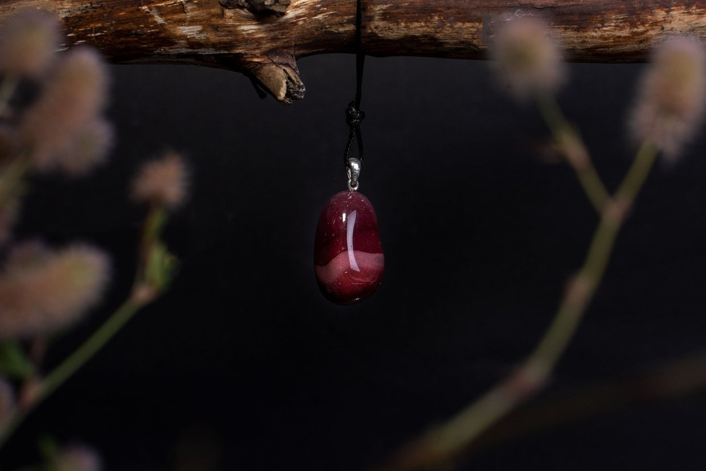 Mukaito jaspis pakabukas – 925 sidabras - www.Kristalai.eu