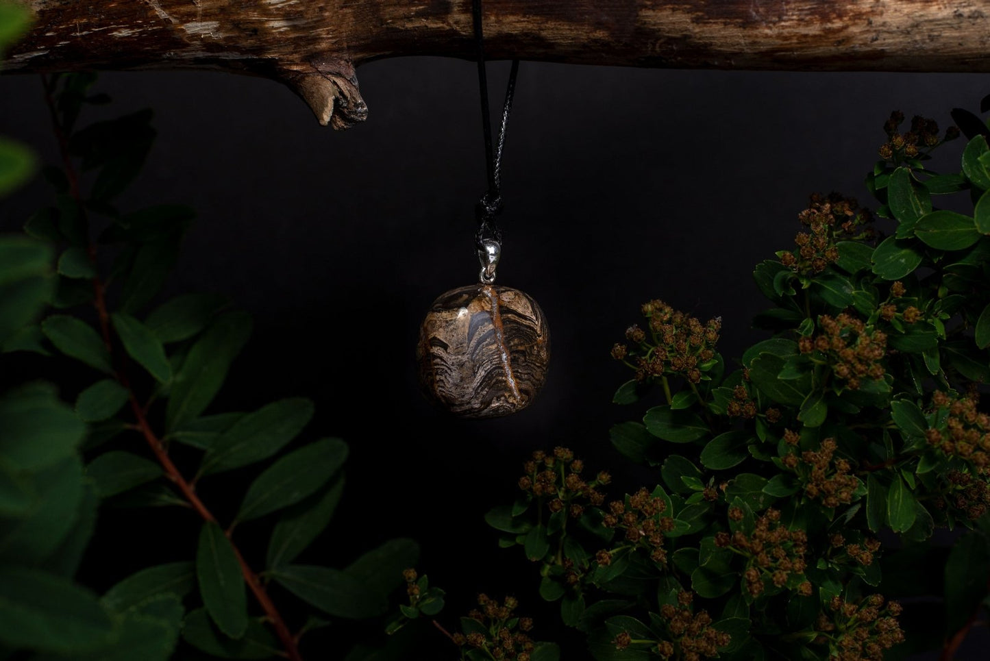 Stromatolitas pakabukas – 925 sidabras - www.Kristalai.eu