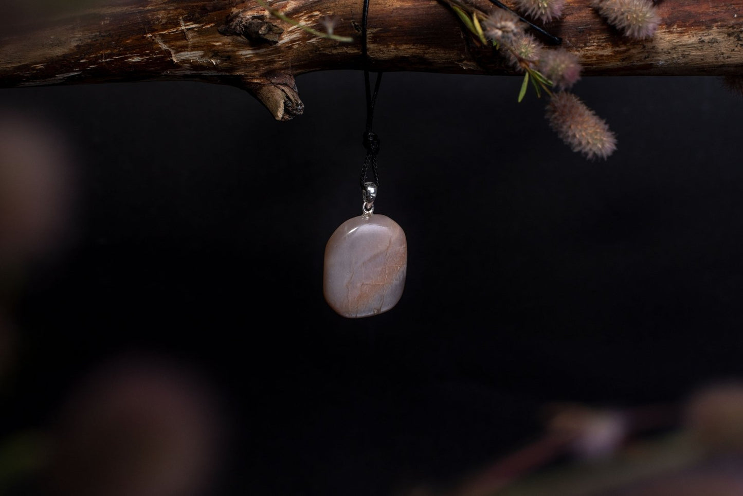 Mėnulio akmuo pakabukas – 925 sidabras - www.Kristalai.eu