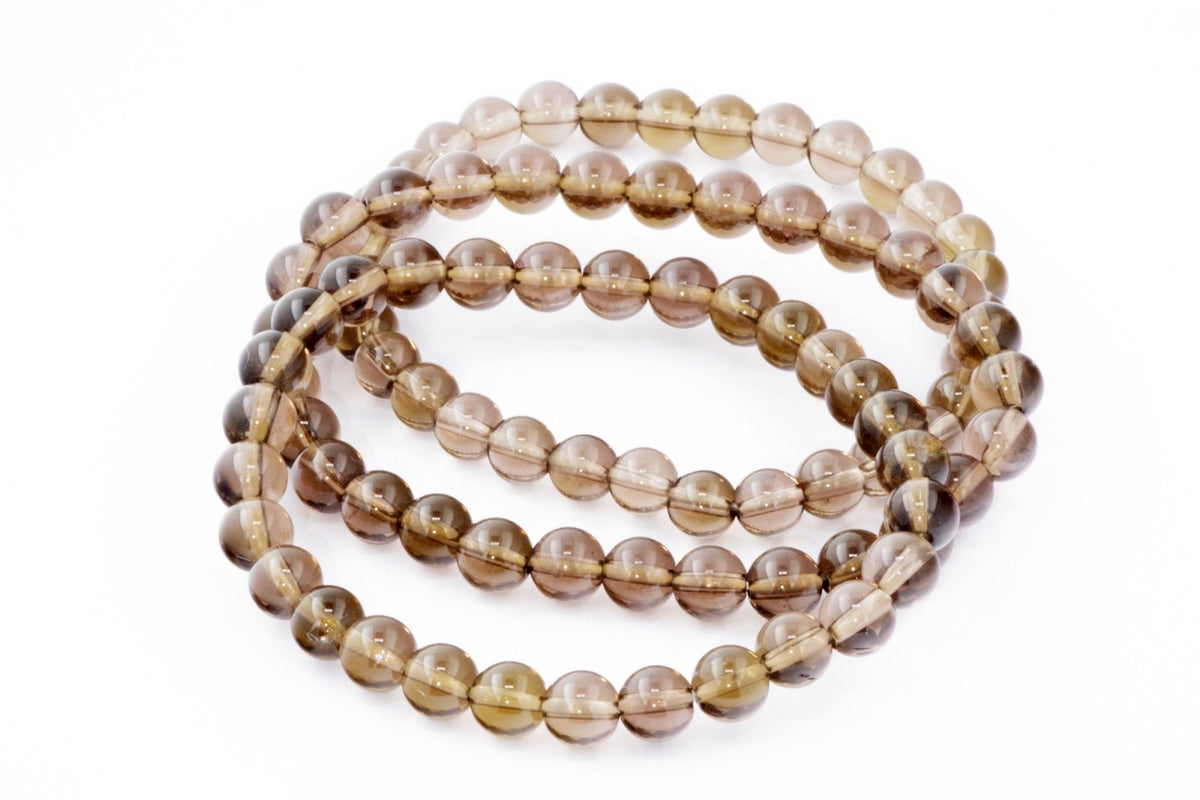 Dūminis kvarcas apyrankė – 6mm - www.Kristalai.eu