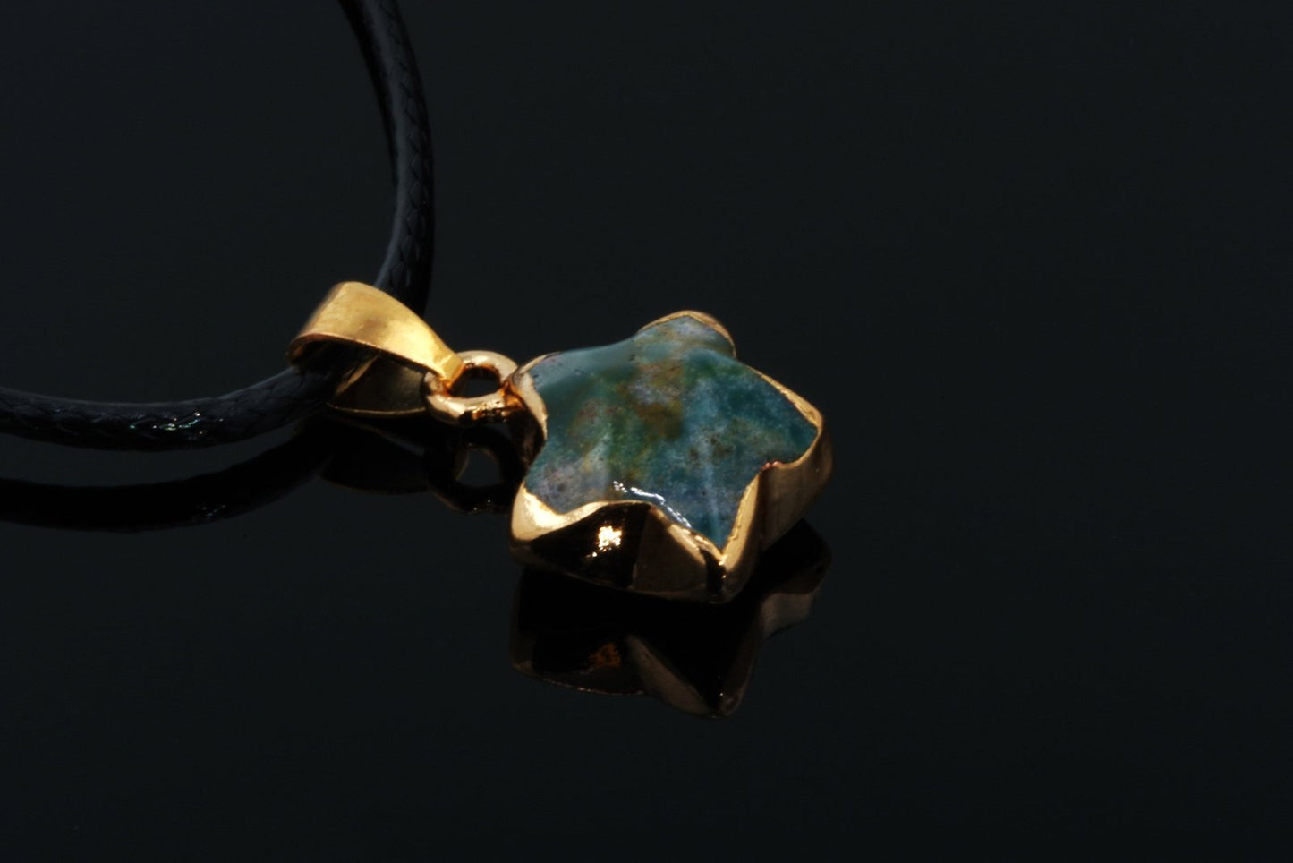 Heliotropas pakabukas – Žvaigždutė - www.Kristalai.eu