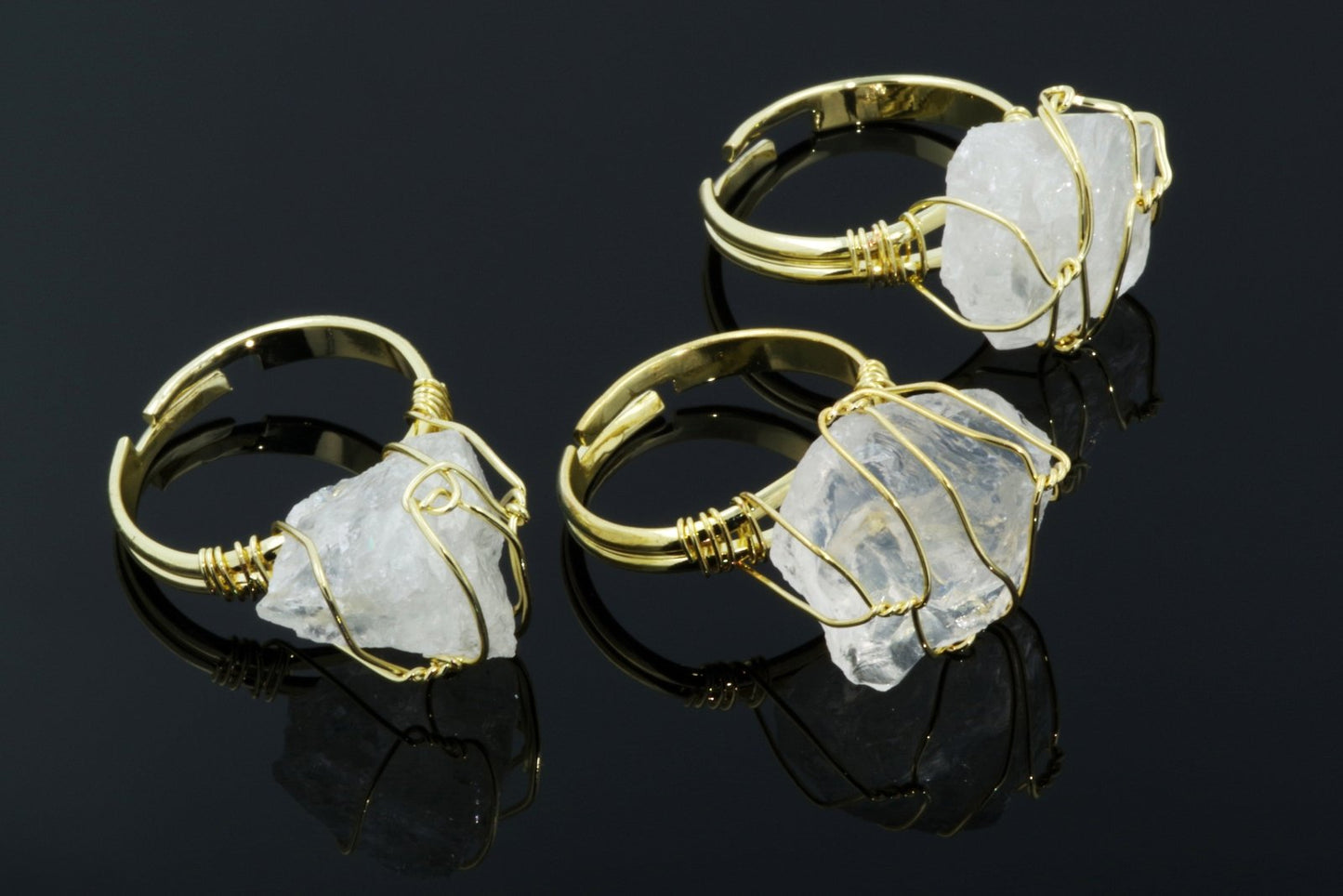 Kalnų krištolo žiedas – Pintas - www.Kristalai.eu