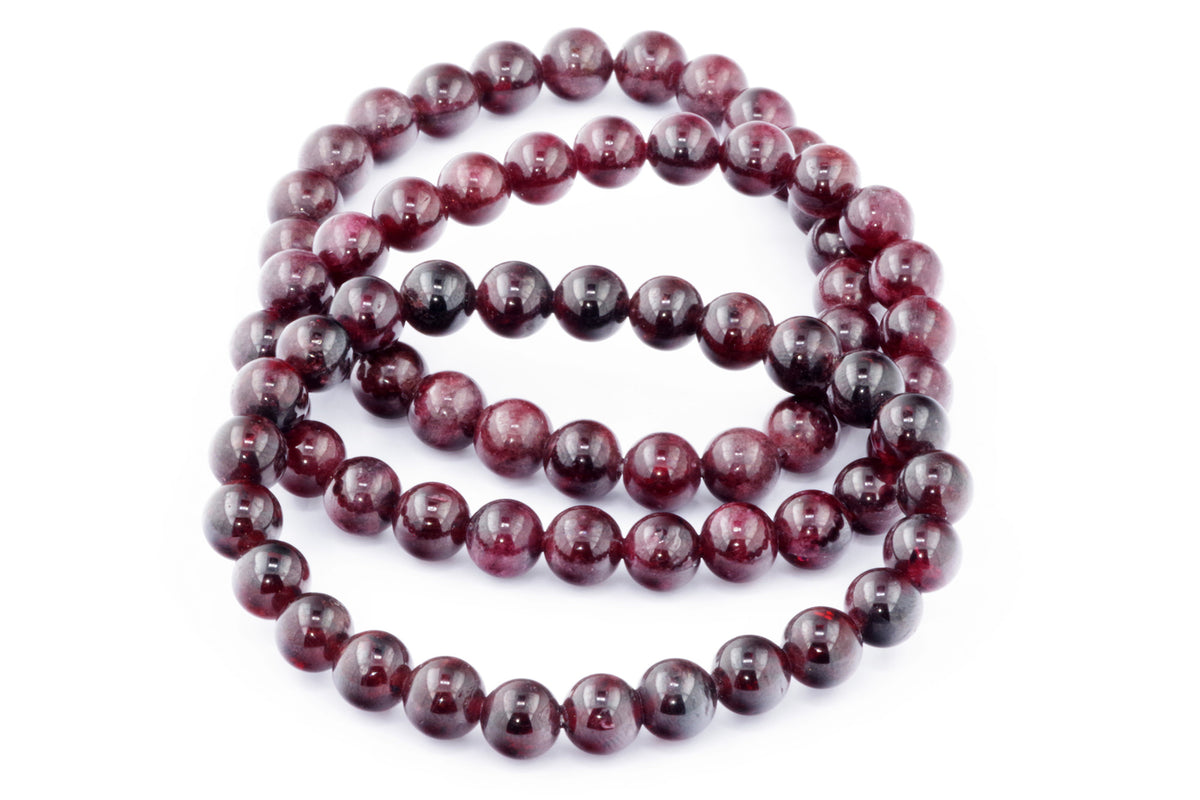 Granatarmband – 6 mm