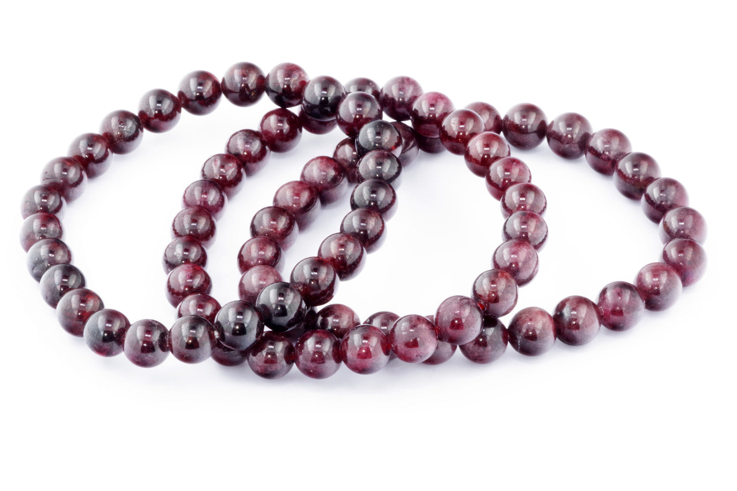 Granatarmband – 6mm