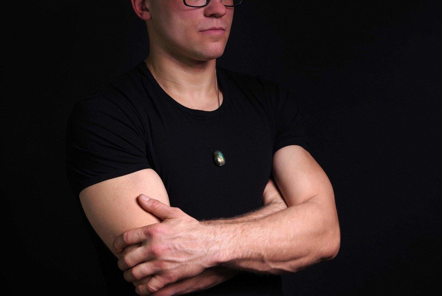 Labradoritas pakabukas – Lašas - www.Kristalai.eu