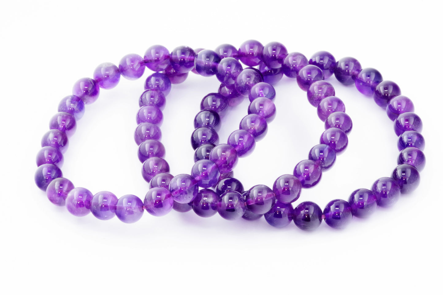 Ametistas apyrankė – 8mm - www.Kristalai.eu