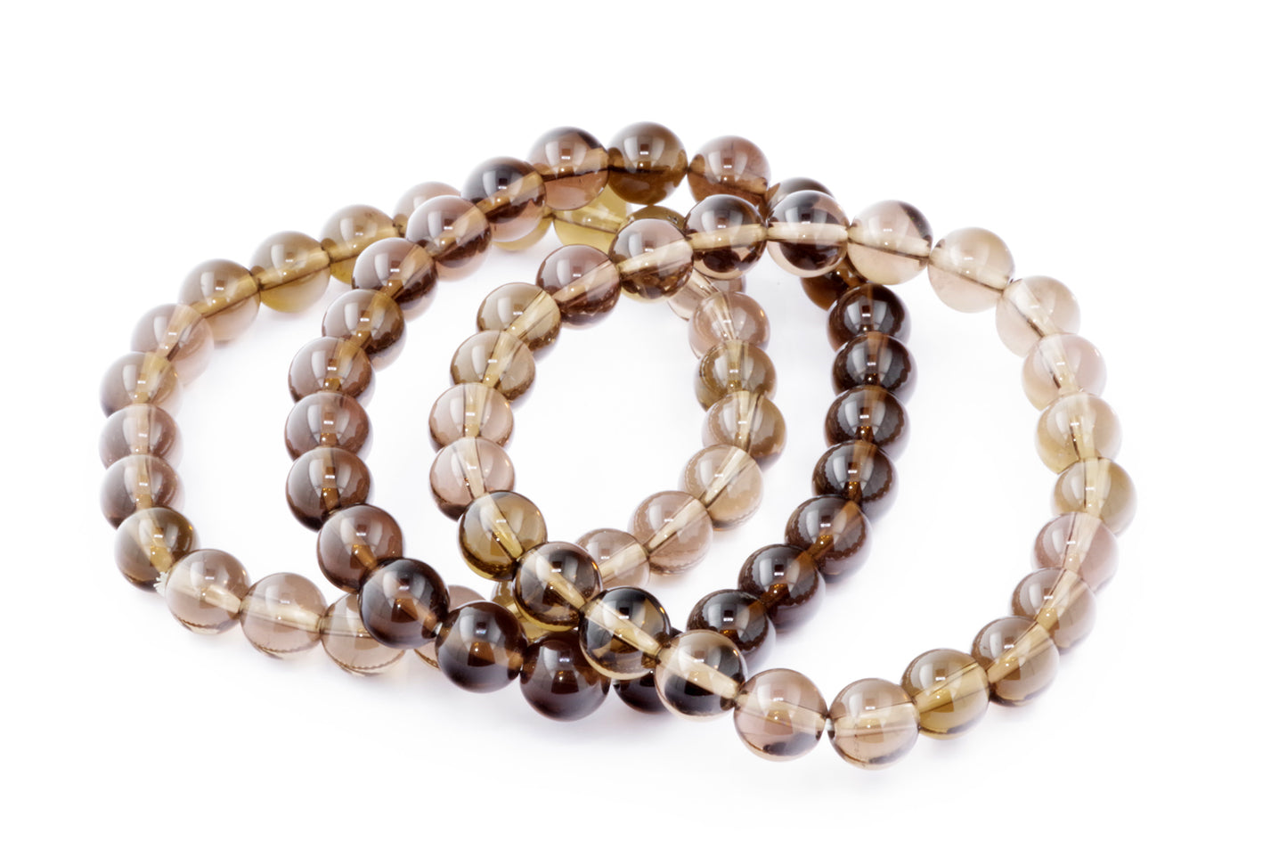 Dūminis kvarcas apyrankė – 8mm - www.Kristalai.eu