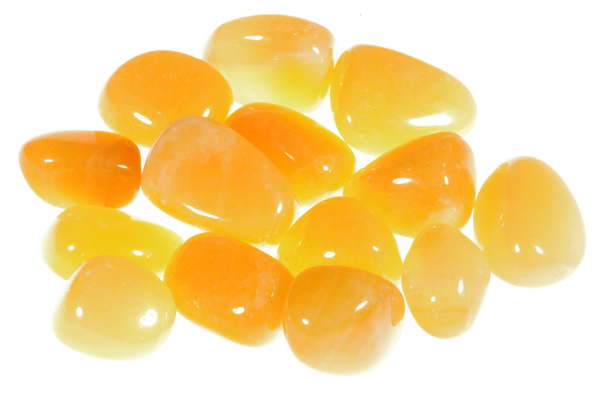 Oranžinis kalcitas - www.Kristalai.eu