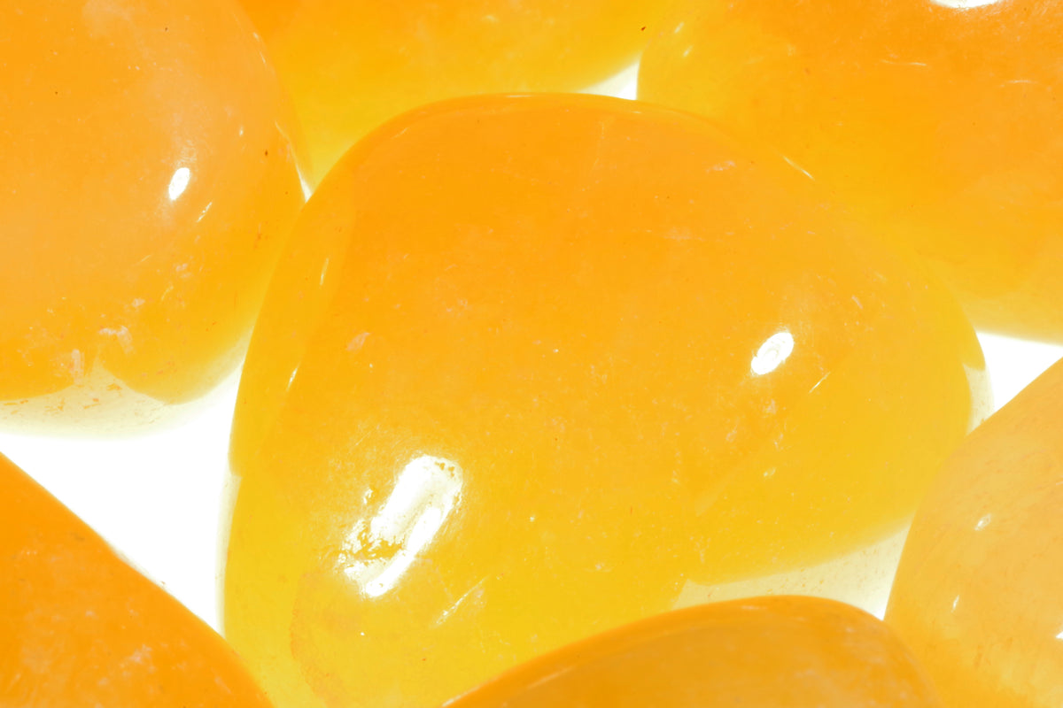 Oranžinis kalcitas - www.Kristalai.eu