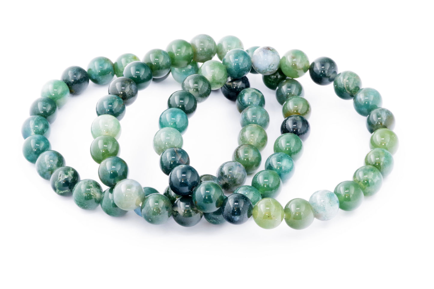 Samanų agatas apyrankė – 8mm - www.Kristalai.eu