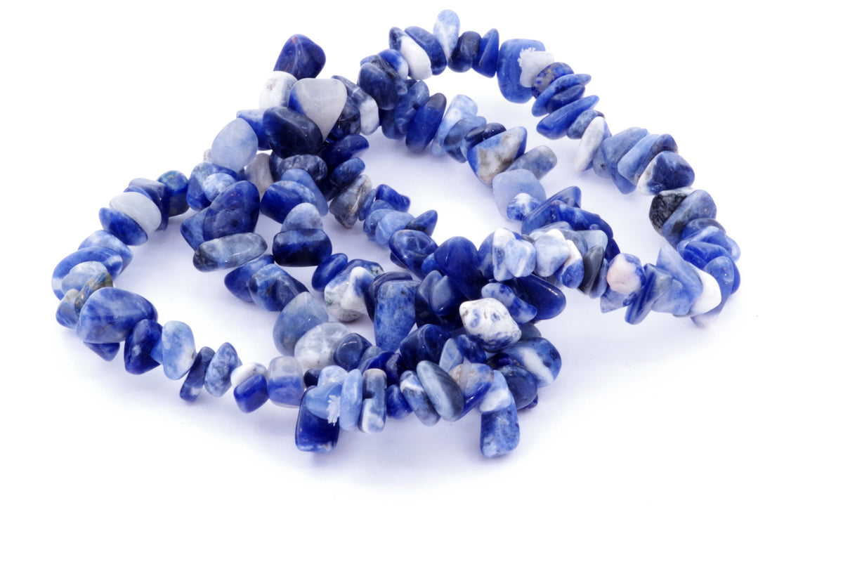Sodalitarmband – chipsringar