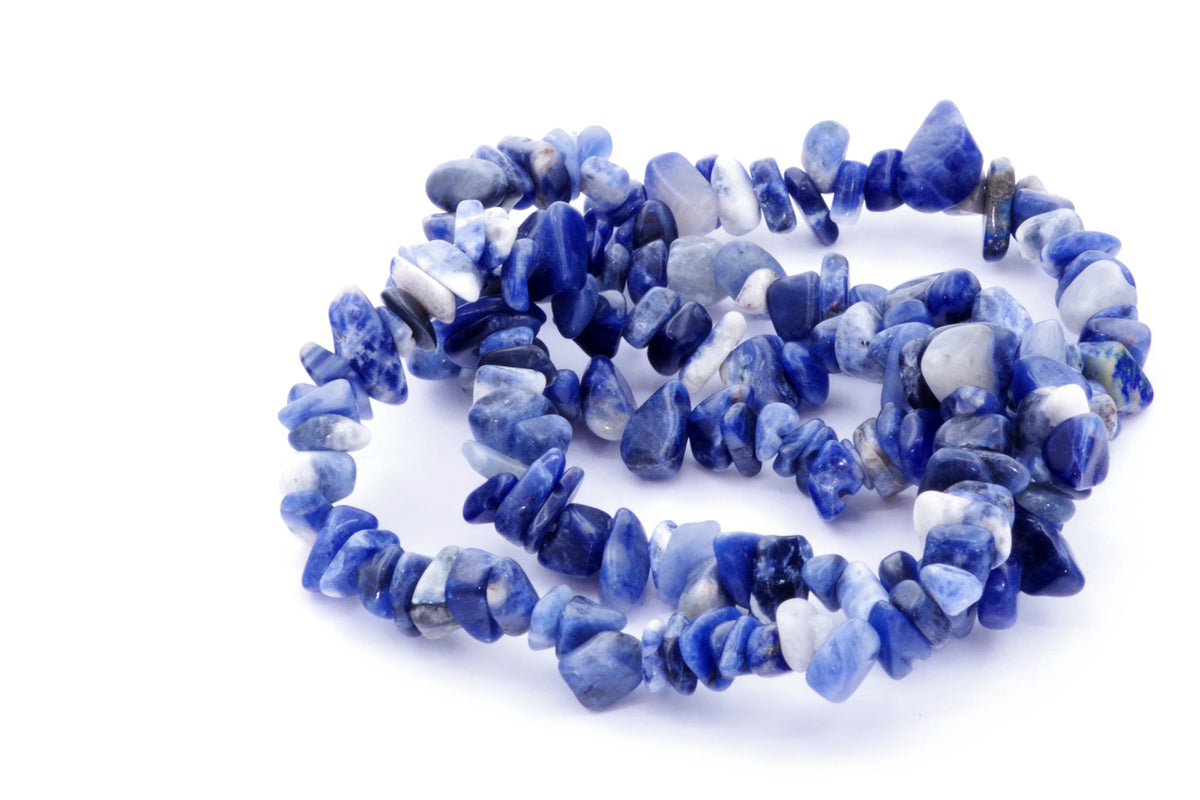 Sodalitarmband – chipsringar
