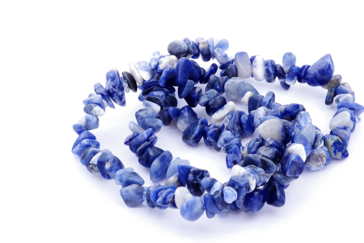 Sodalitarmband – chipsringar