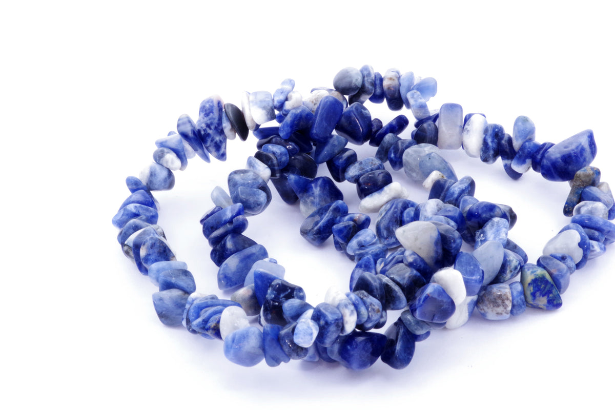 Sodalitarmband – chipsringar