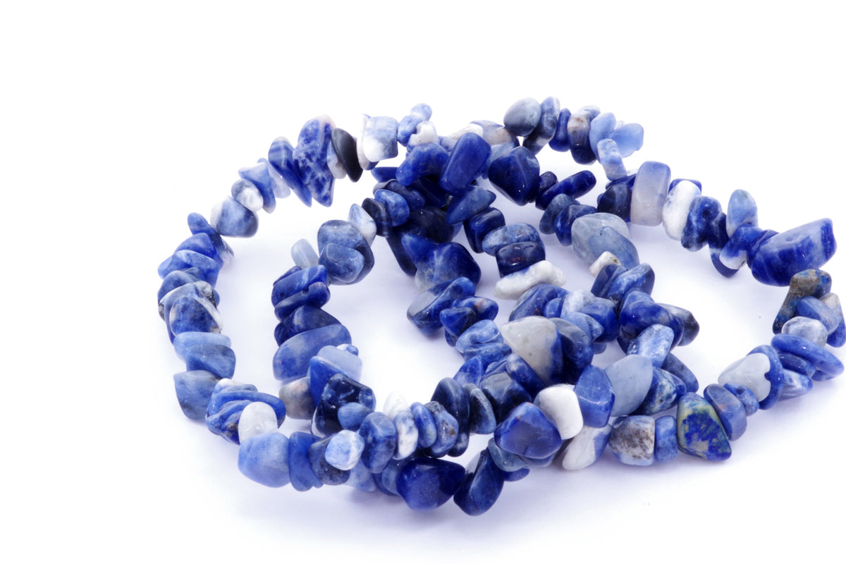 Sodalitarmband – chipsringar