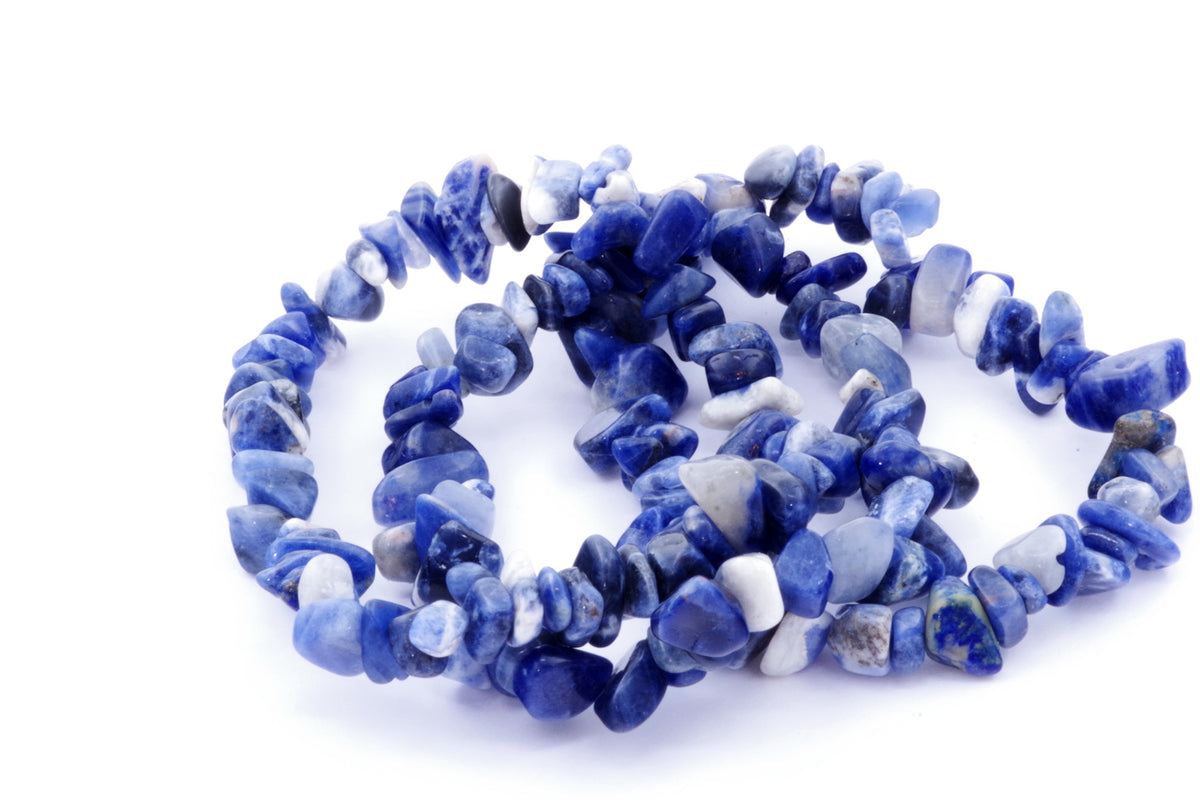 Sodalitarmband – chipsringar