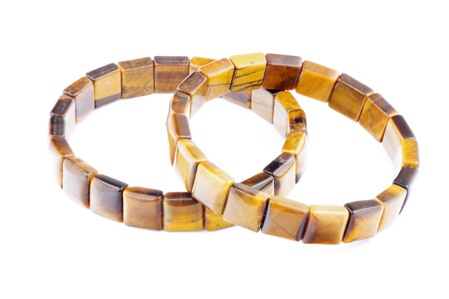Brățară cu ochi de tigru – Pătrățele