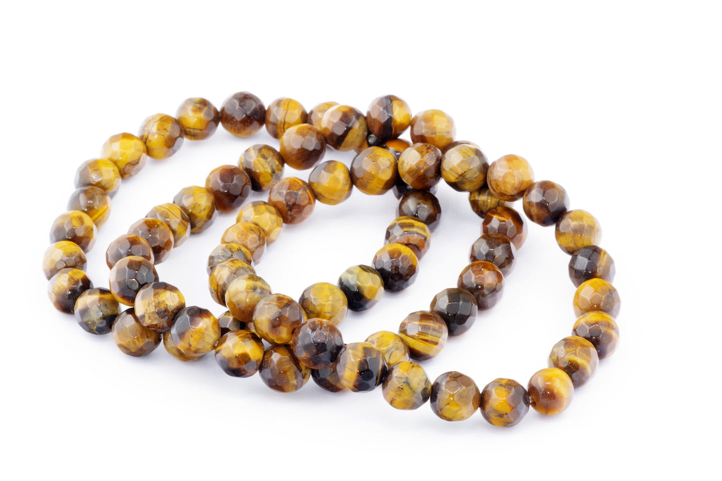 Tigro akis apyrankė – Facetuota - www.Kristalai.eu