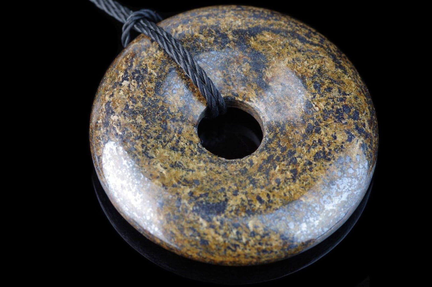 Brondzitas pakabukas – Diskas 30mm - www.Kristalai.eu