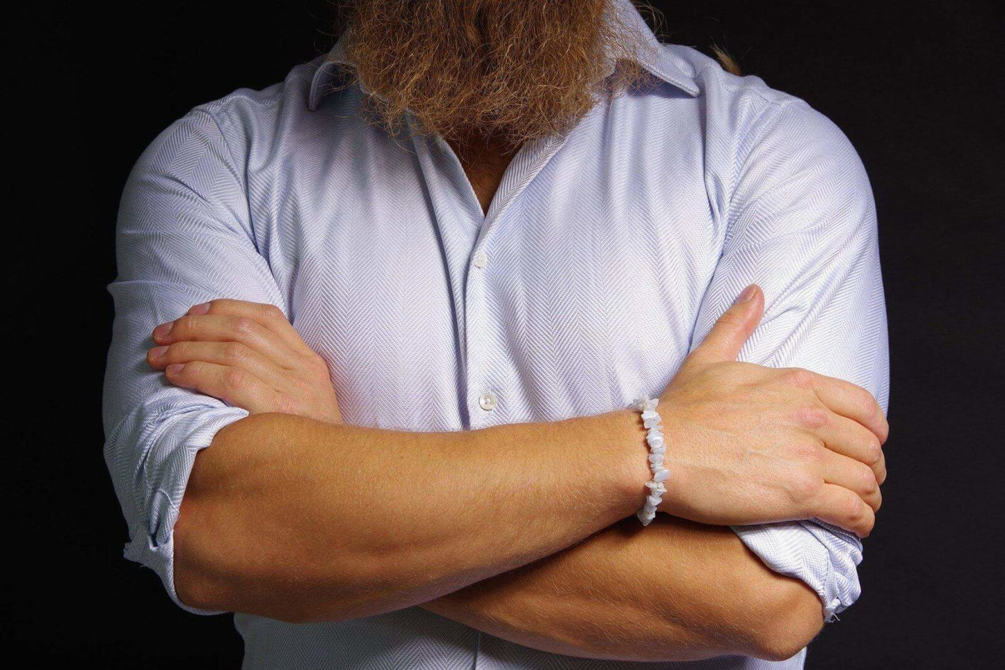 Chalcedonas apyrankė – Čipsiukai - www.Kristalai.eu