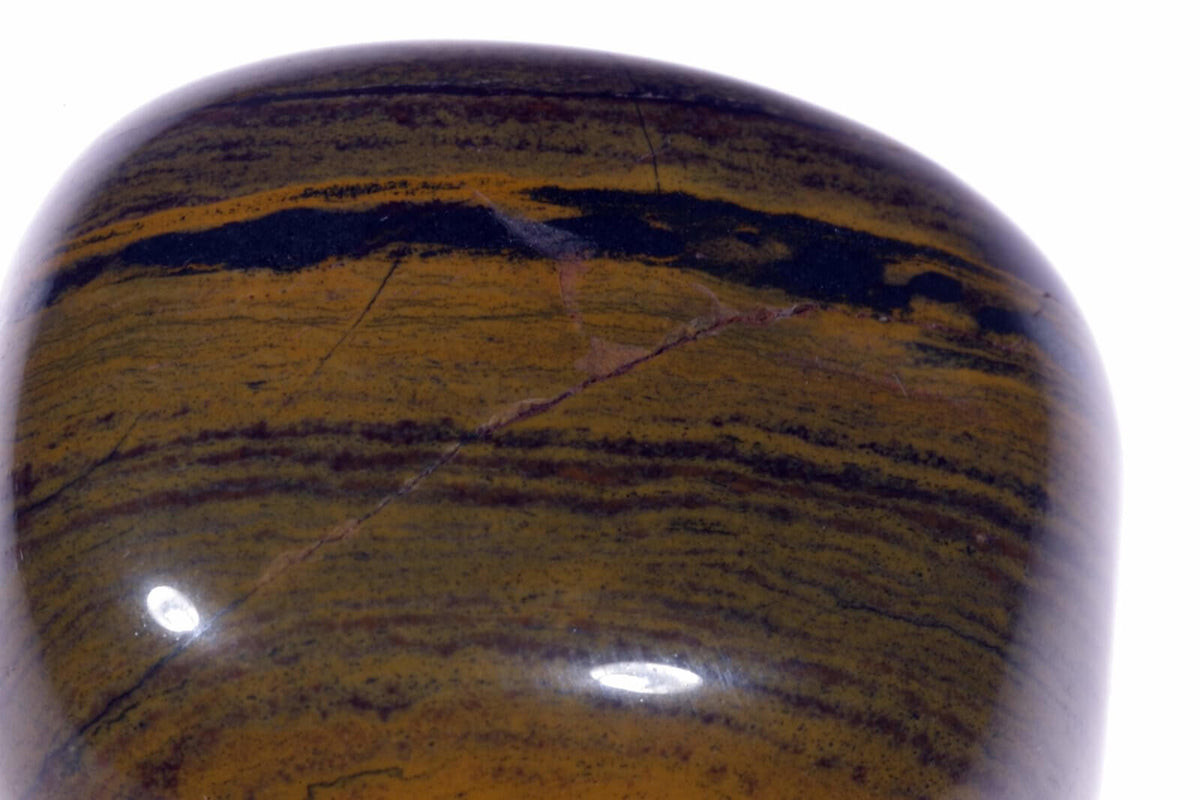 Geležinė tigro akis - www.Kristalai.eu