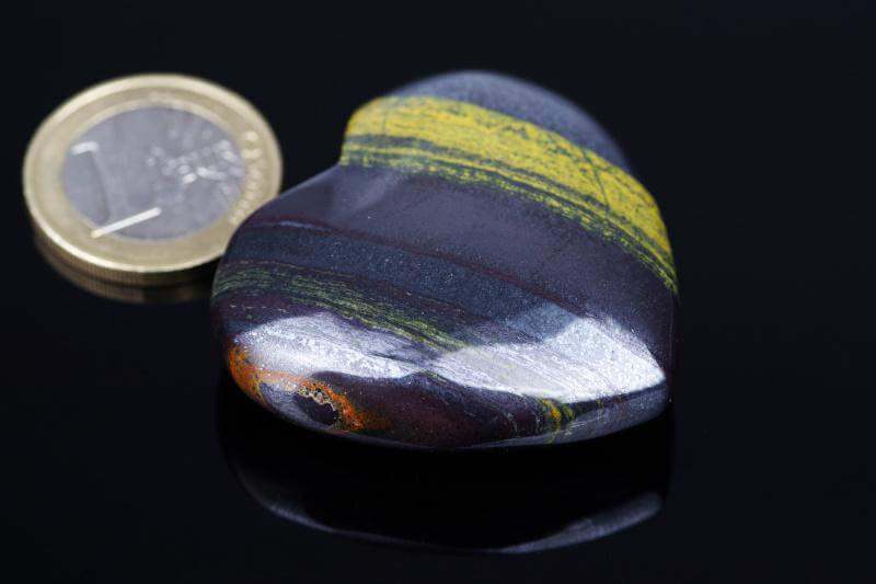 Geležinė tigro akis – Širdis - www.Kristalai.eu