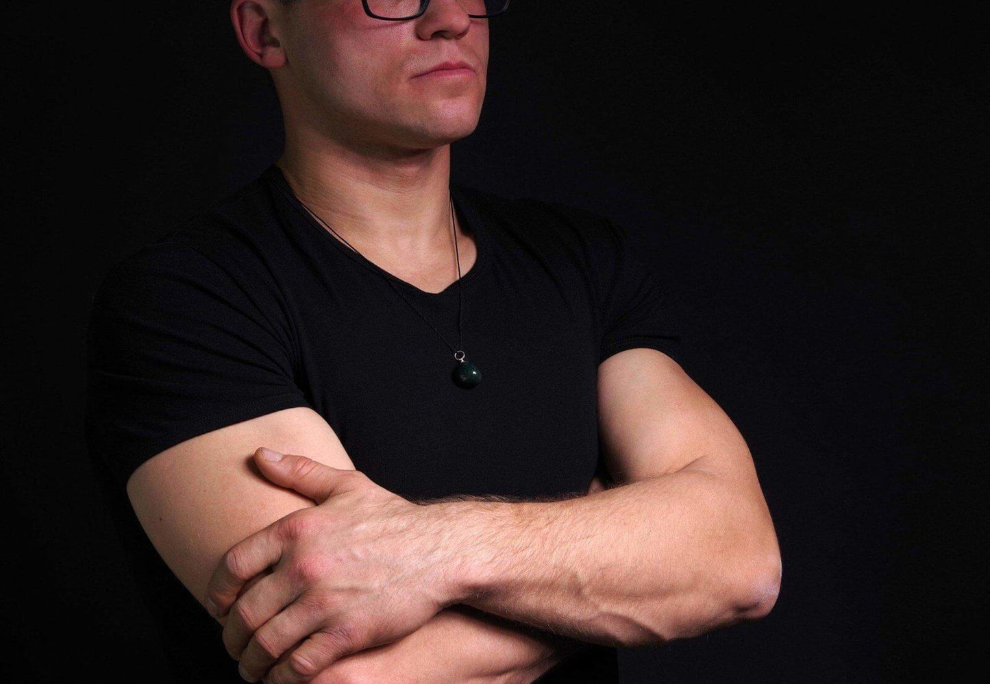 Heliotropas pakabukas – Akmenukas - www.Kristalai.eu