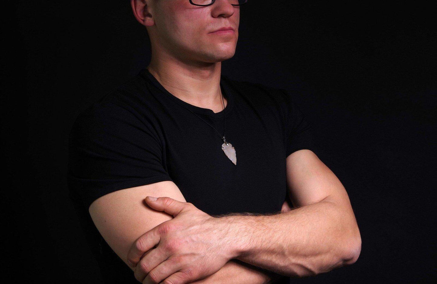 Jaspis pakabukas – Strėlė - www.Kristalai.eu