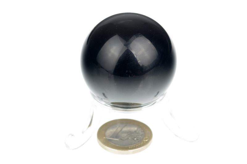 Juodasis oniksas sfera – 40mm - www.Kristalai.eu