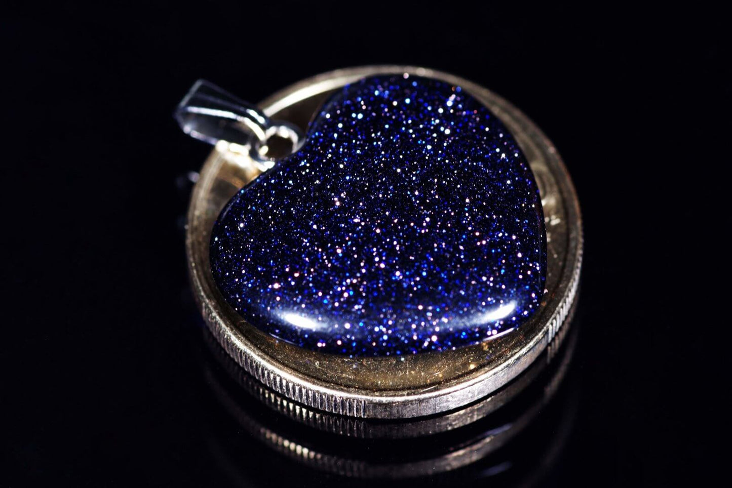 Kairo naktis pakabukas – Širdelė mini - www.Kristalai.eu