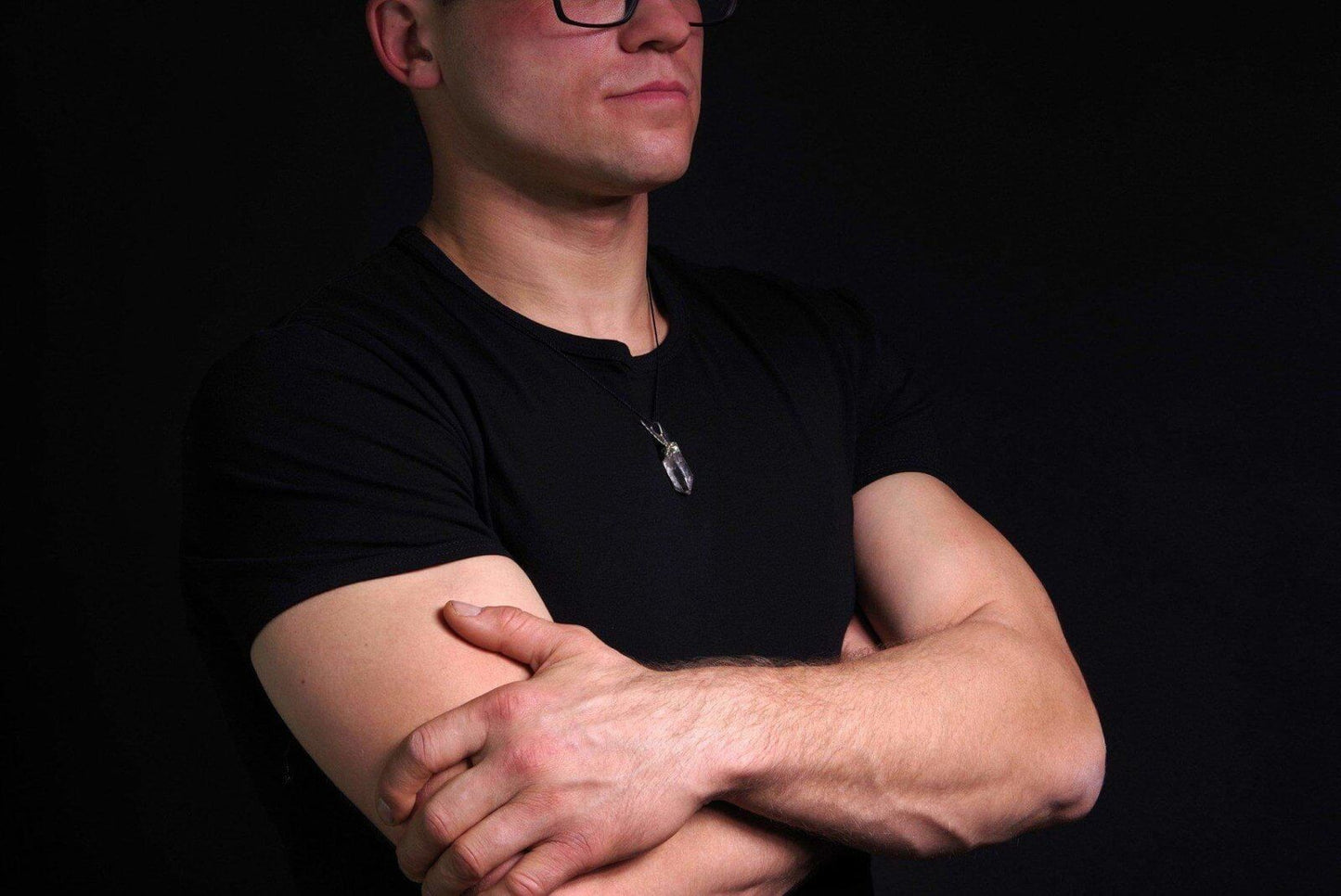 Kalnų krištolas pakabukas – Angelas - www.Kristalai.eu