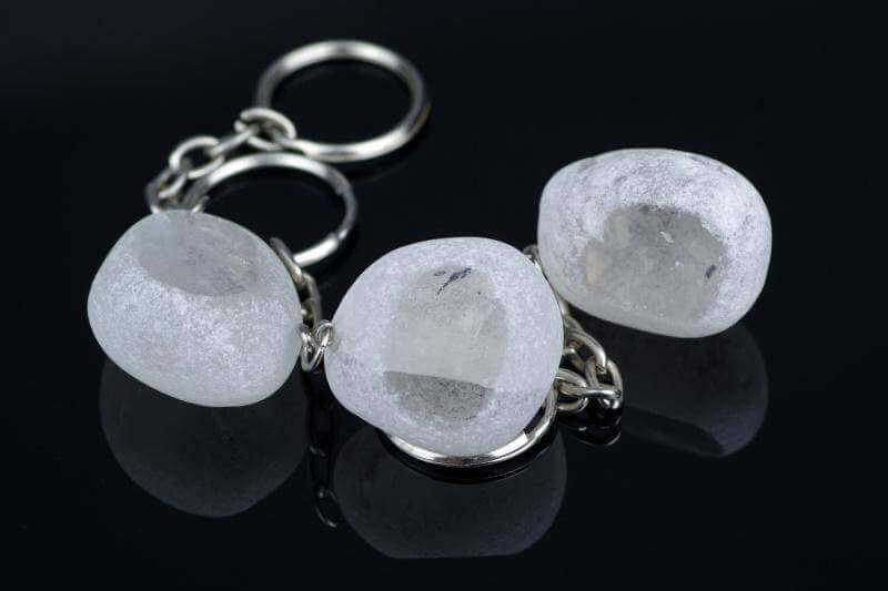 Kalnų krištolas raktų pakabukas – Langelis - www.Kristalai.eu