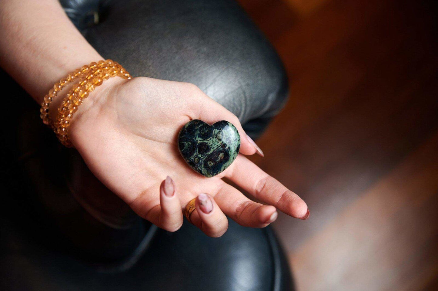 Kambaba jaspis – Širdis - www.Kristalai.eu