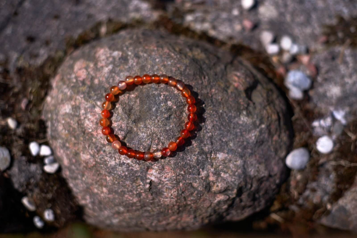 Karneolis apyrankė – 6mm - www.Kristalai.eu