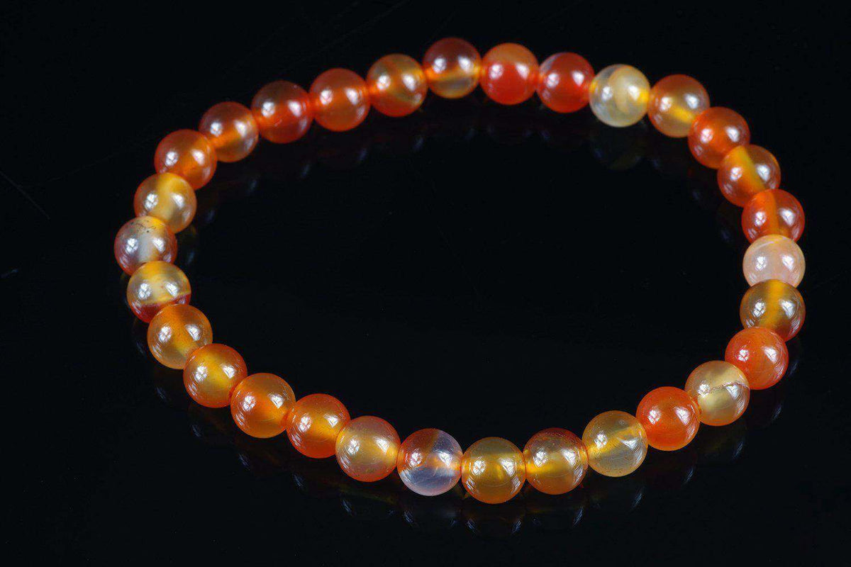 Karneolis apyrankė – 6mm - www.Kristalai.eu