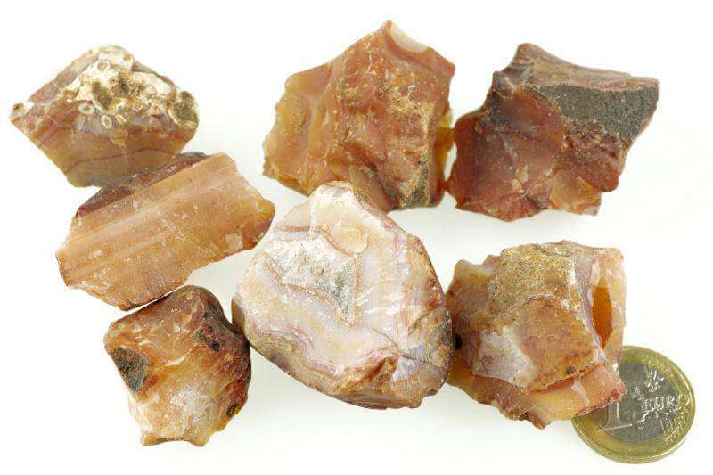 Karneolis – neapdirbtas - www.Kristalai.eu