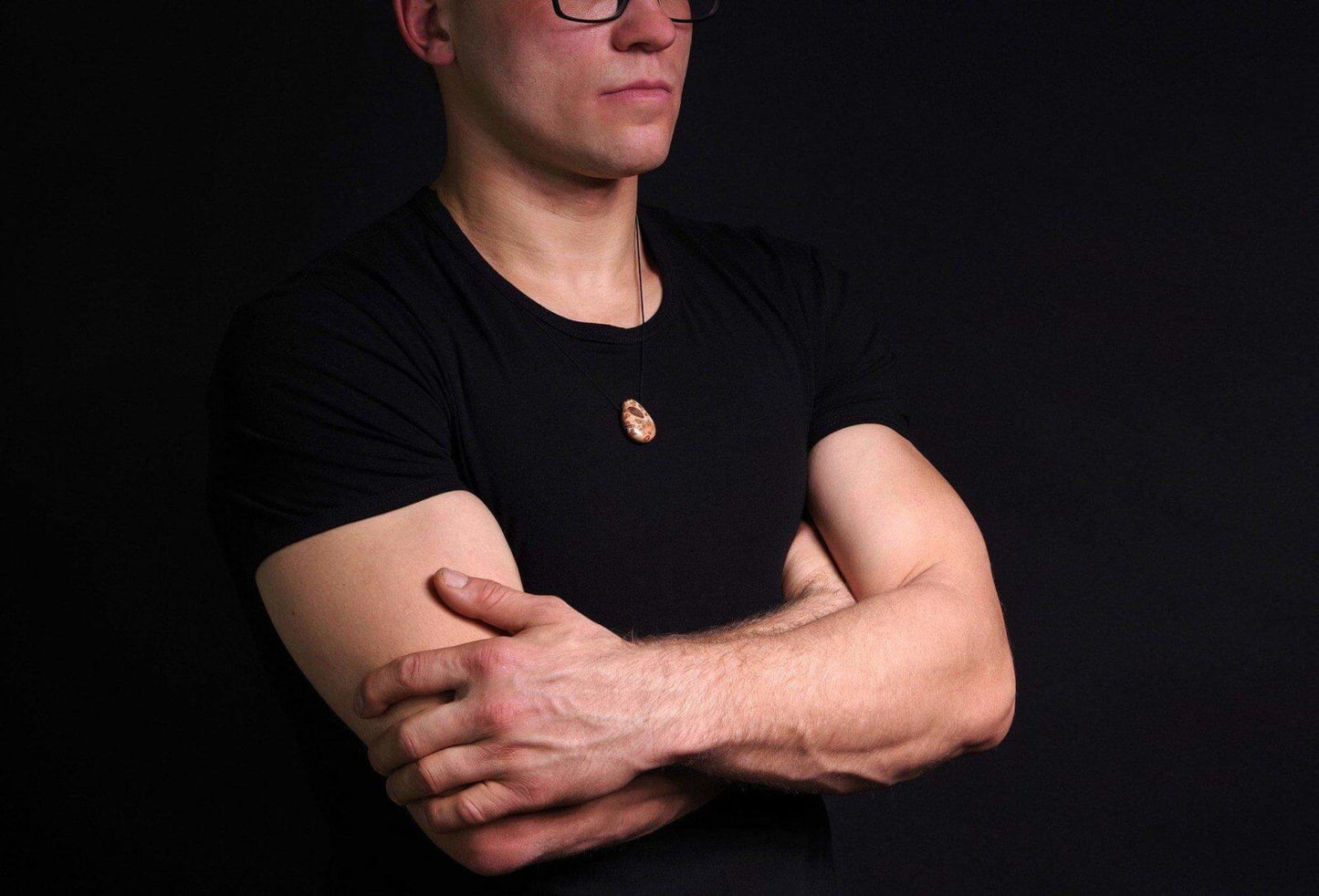 Leopardito jaspis pakabukas – Lašas - www.Kristalai.eu