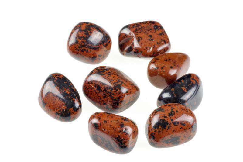 Mahagoninis obsidianas - www.Kristalai.eu