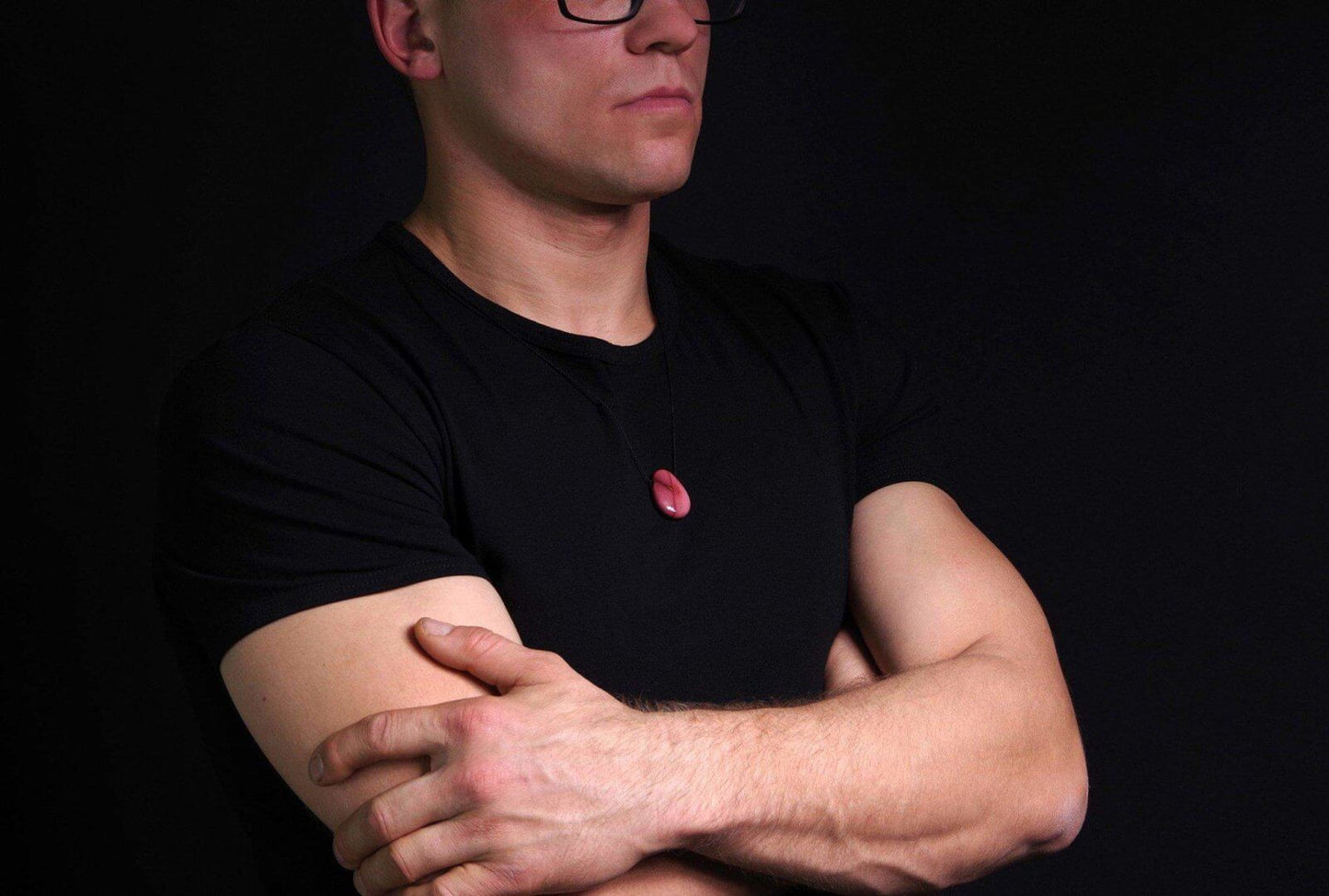 Mukaito jaspis pakabukas – Lašas - www.Kristalai.eu