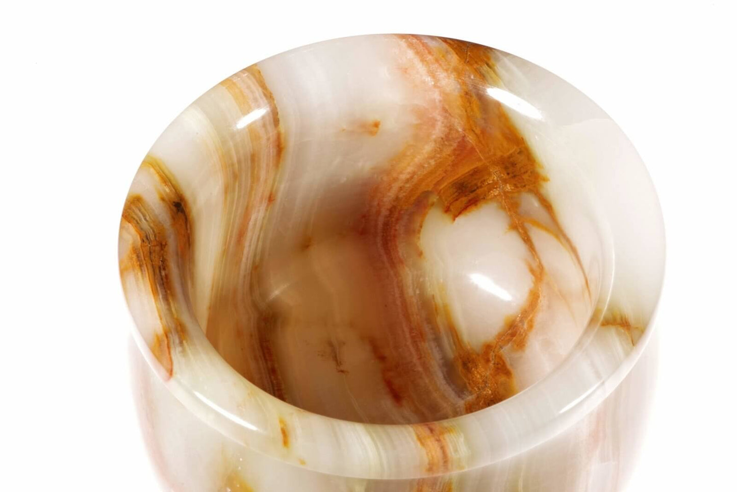 Oniksas – prieskonių grūstuvė 10cm - www.Kristalai.eu