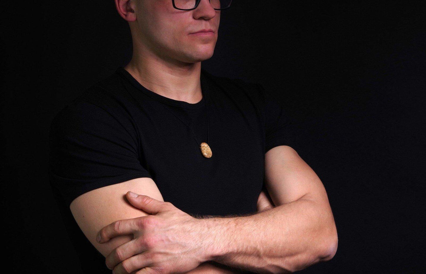 Paveikslinis jaspis pakabukas – Lašas - www.Kristalai.eu