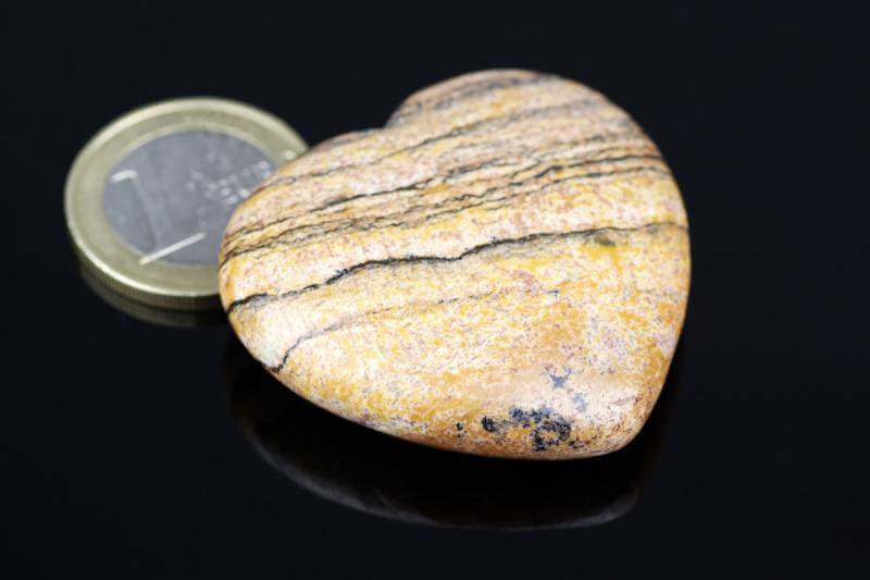 Paveikslinis jaspis – Širdis - www.Kristalai.eu