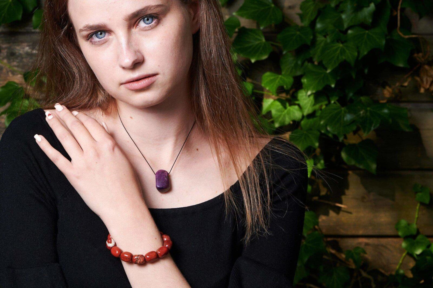 Raudonas jaspis apyrankė – Grynuolis - www.Kristalai.eu