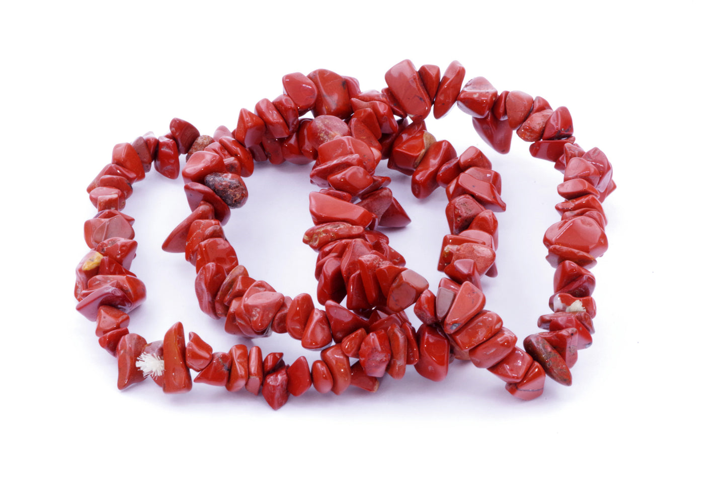 Raudonojo jaspio apyrankė – Čipsiukai - www.Kristalai.eu