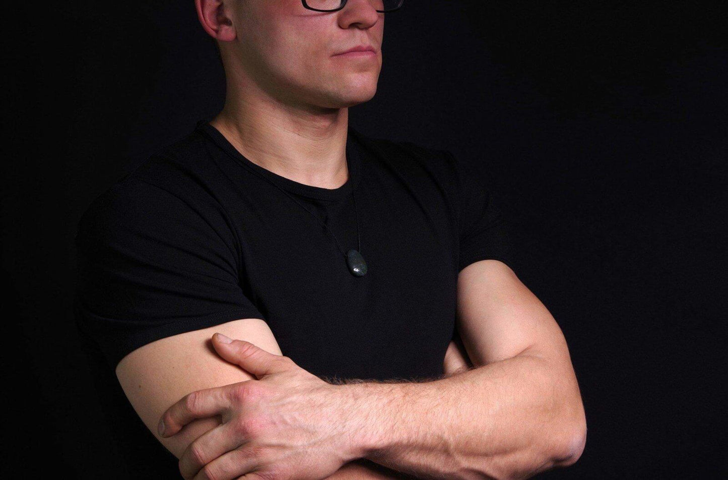 Samanų agatas pakabukas – Lašas - www.Kristalai.eu