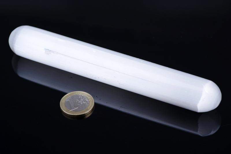 Selenitas masažo lazdelė – 15cm - www.Kristalai.eu