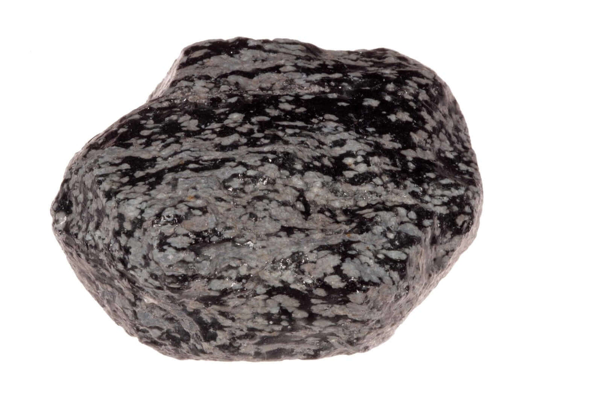 Snieginis obsidianas – neapdirbtas - www.Kristalai.eu
